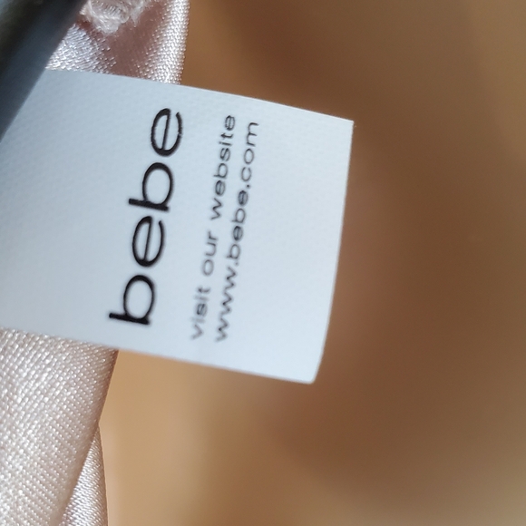 Gorgeous Ballet Pink Mini Dress by bebe 😍 perfect for Prom Wedding Garden Party - Picture 13 of 13